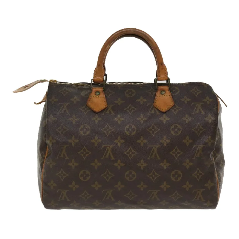 LV Birthday Gift Bag -LOUIS VUITTON Monogram Speedy 30 Hand Bag M41526 LV Auth bs4502