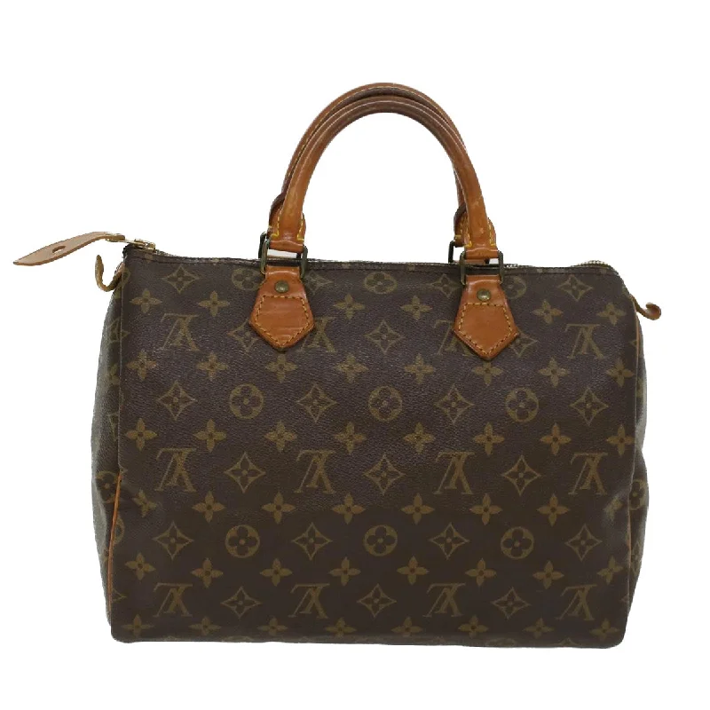 LV Summer Bag -LOUIS VUITTON Monogram Speedy 30 Hand Bag M41526 LV Auth Z061