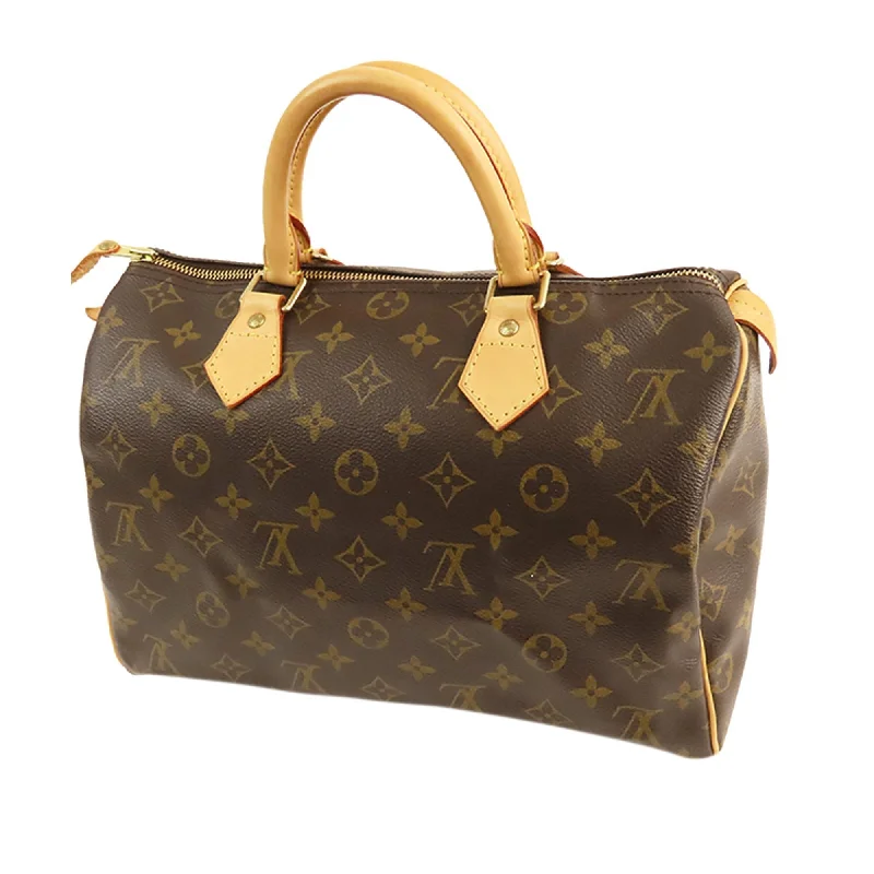 LV Taurillon Leather Bag -Louis Vuitton Monogram Speedy 30 (SHG-35371)