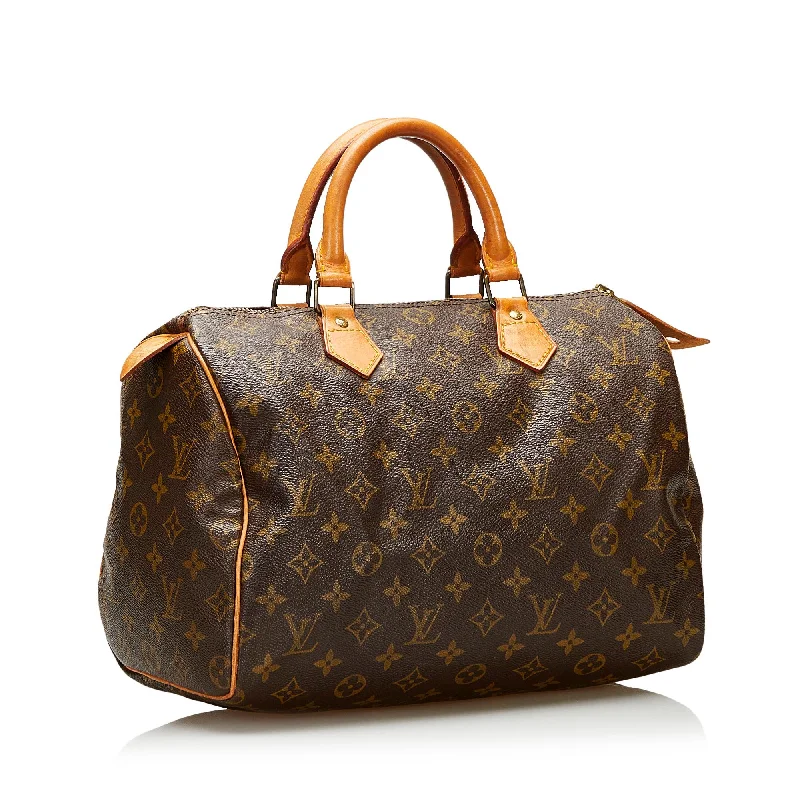 LV Timeless Handbag -Louis Vuitton Monogram Speedy 30 (SHG-35780)