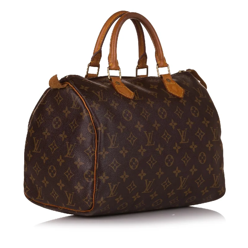 LV Slouchy Bag -Louis Vuitton Monogram Speedy 30 (SHG-36596)