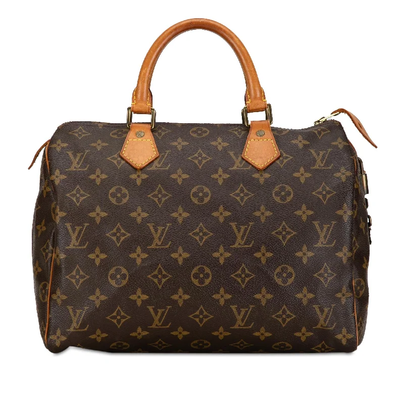 LV Small Yet Spacious Bag -Louis Vuitton Monogram Speedy 30 (SHG-e0vx2a)