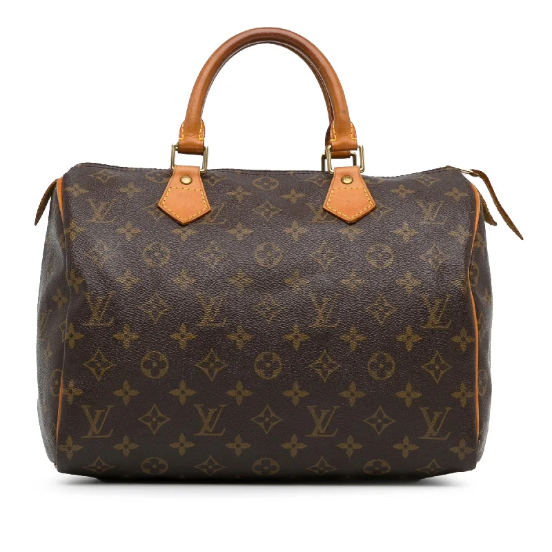 LV Patchwork Bag -Louis Vuitton Monogram Speedy 30 (SHG-EIsabO)