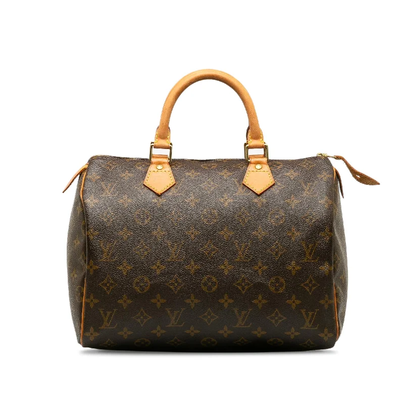 LV Street Style Favorite -Louis Vuitton Monogram Speedy 30 (SHG-HYD7Iv)