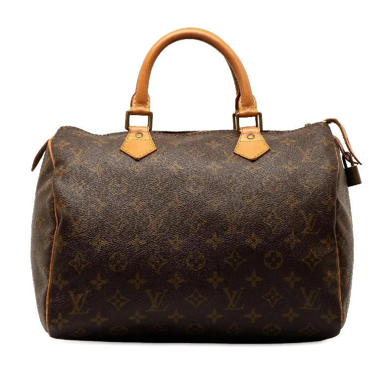 LV Ice Blue Bag -Louis Vuitton Monogram Speedy 30 (SHG-TEAef1)