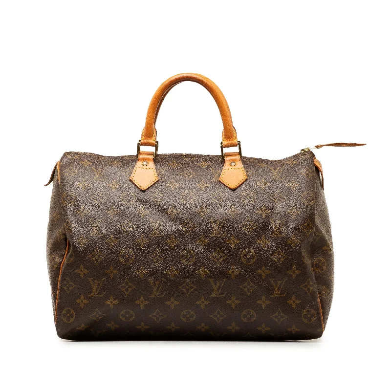 LV Trend-Setting Bag -Louis Vuitton Monogram Speedy 35 (SHG-oCQvjG)