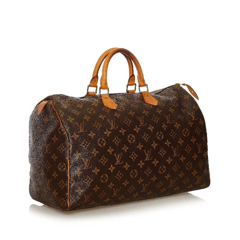 LV Evening Clutch -Louis Vuitton Monogram Speedy 40 (SHG-34515)