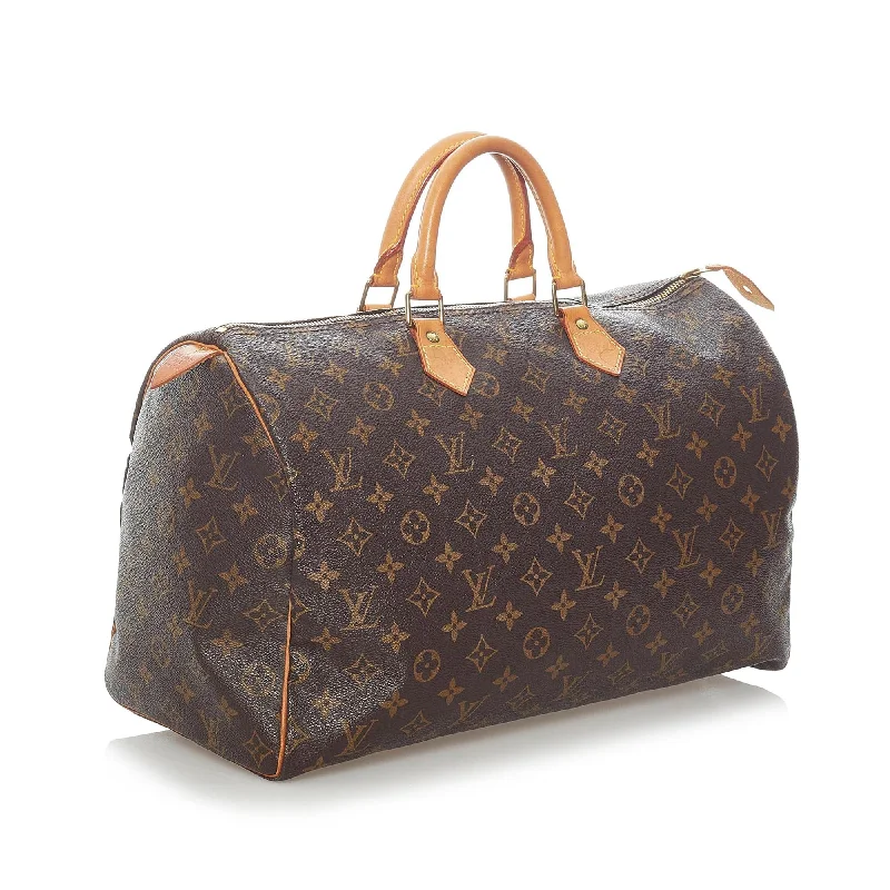 LV Luxury Statement Bag -Louis Vuitton Monogram Speedy 40 (SHG-36299)