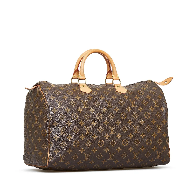 LV Luxury Leather Bag -Louis Vuitton Monogram Speedy 40 (SHG-9lfgxs)