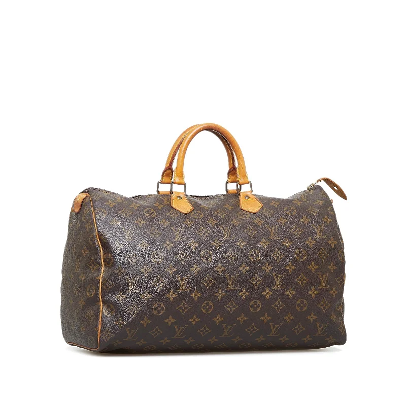 LV Purple Bag -Louis Vuitton Monogram Speedy 40 (SHG-hMEzK9)