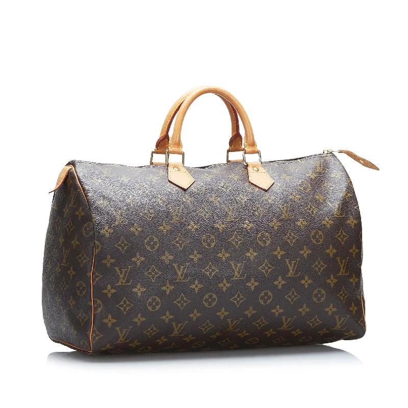 LV Coral Bag -Louis Vuitton Monogram Speedy 40 (SHG-OfMuC3)