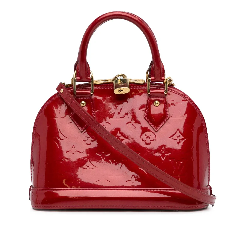 LV Resort Collection Bag -Louis Vuitton Monogram Vernis Alma BB (SHG-9zPO6C)