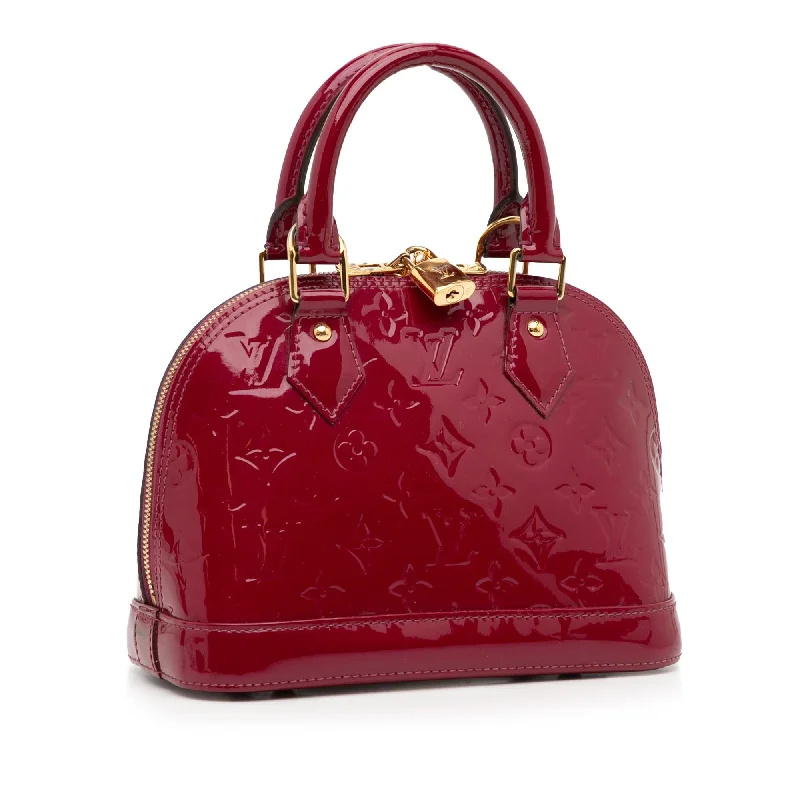 LV Everyday Bag -Louis Vuitton Monogram Vernis Alma BB (SHG-Mystay)