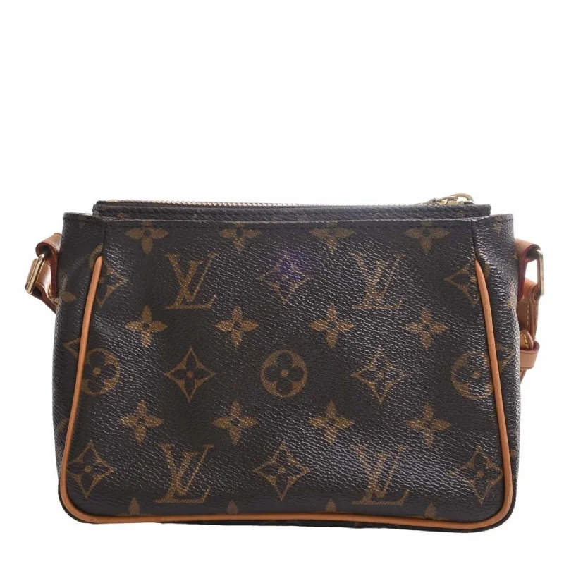 LV Coral Bag -Louis Vuitton Monogram Vivacite PM Shoulder Bag M51165 Brown Women's