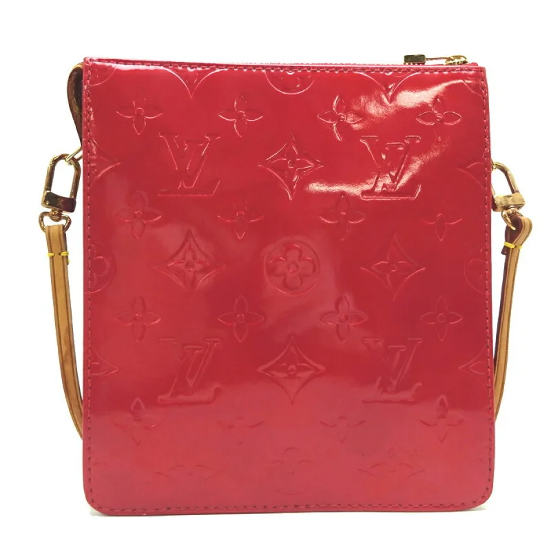 LV Blue and Silver Bag -LOUIS VUITTON Mott *There is a crack on the strap Women's shoulder Bag M91137[] Vernis Rouge [Red]