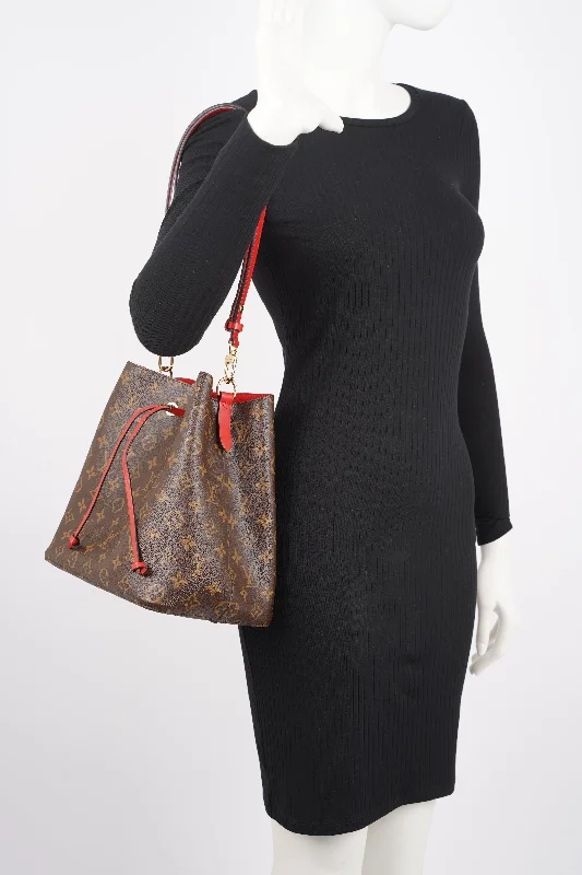 LV Parisian Style Bag -Louis Vuitton Womens Neo Noe Monogram Red