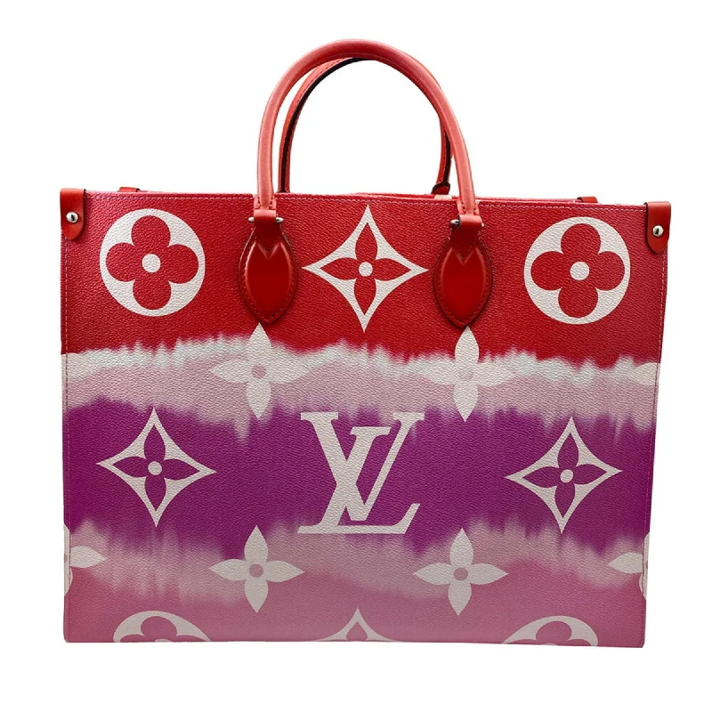 LV Gradient Bag -LOUIS VUITTON On the Go GM LV Escal Shoulder Bag Giant Tote Monogram M45121 Women's