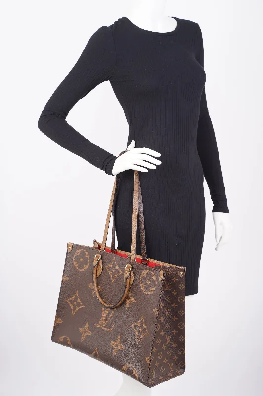 LV Fashionista Favorite -Louis Vuitton OnTheGo Bag Reverse Monogram Canvas GM