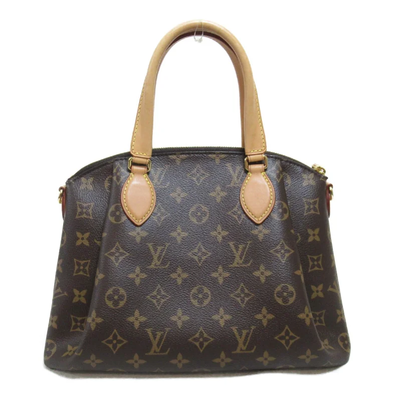 LV Silver Bag -Louis Vuitton Rivory PM 2way Shoulder Bag Brown Monogram PVC coated canvas M44543