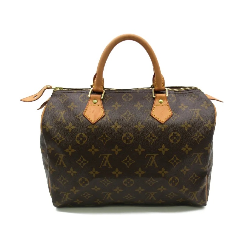 LV Gradient Bag -Louis Vuitton Speedy 30 handbag Brown Monogram PVC coated canvas M41526