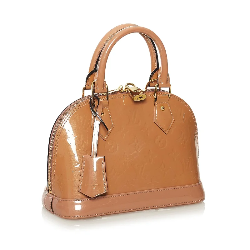 LV Summer Bag -Louis Vuitton Vernis Alma BB (SHG-34347)