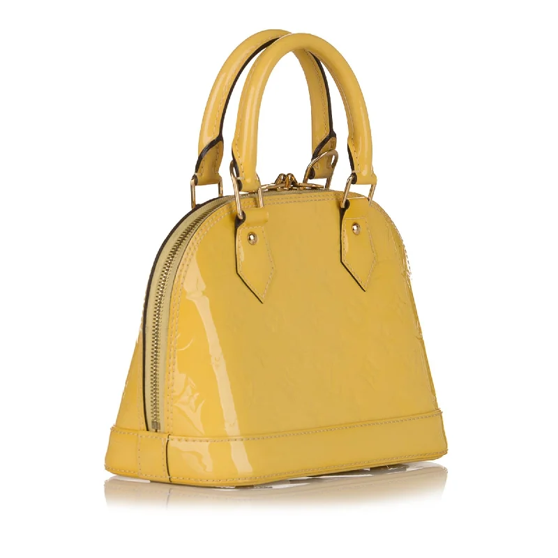 LV Special Occasion Bag -Louis Vuitton Vernis Alma BB (SHG-36369)