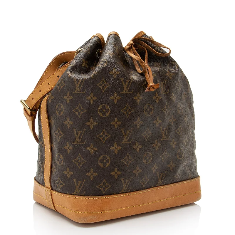 LV High Society Bag -Louis Vuitton Vintage Monogram Canvas Noe Shoulder Bag (SHF-r4bng2)