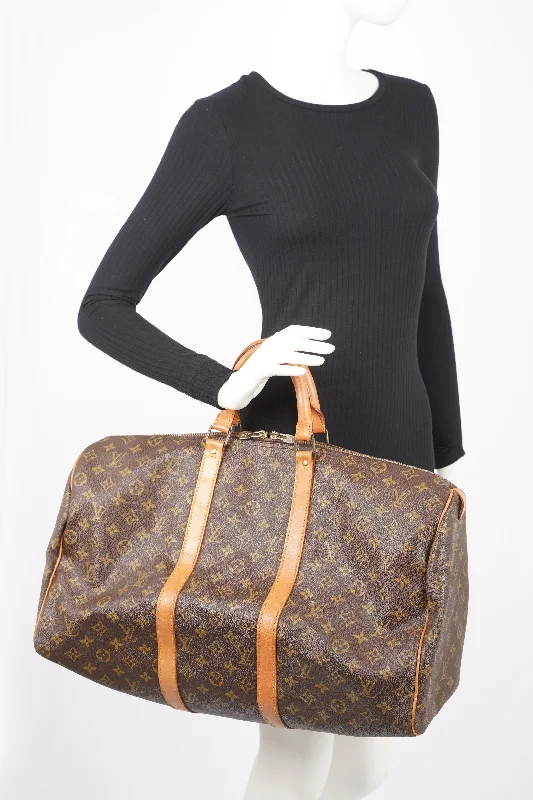 LV Elegant City Bag -Louis Vuitton Womens Vintage Keepall Mongoram 50