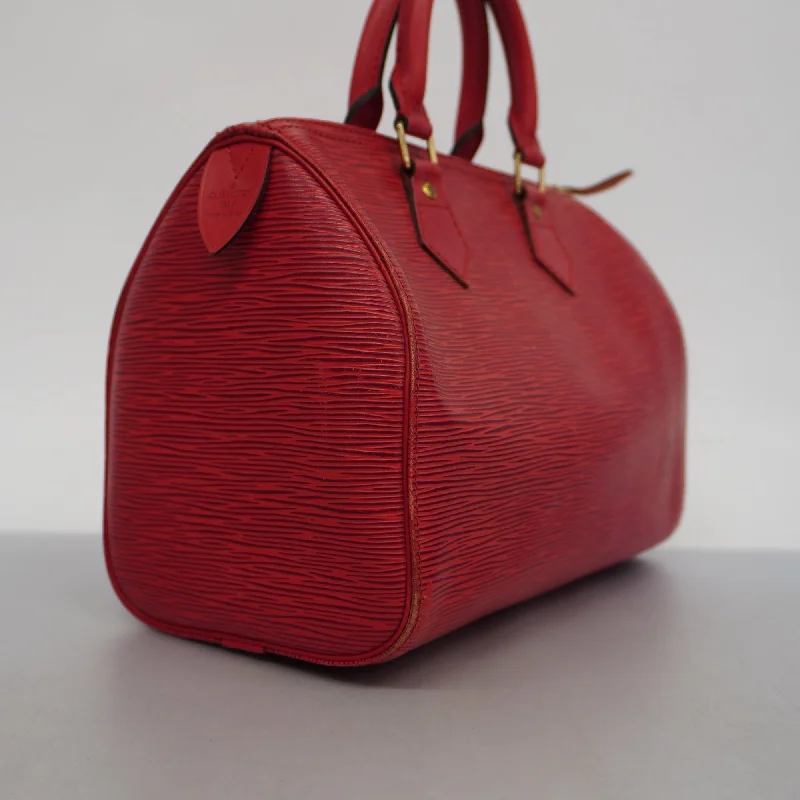 LV High-Fashion Glam Bag -Louis VuittonAuth  Epi Speedy 25 M43017 Women's Handbag Castilian Red