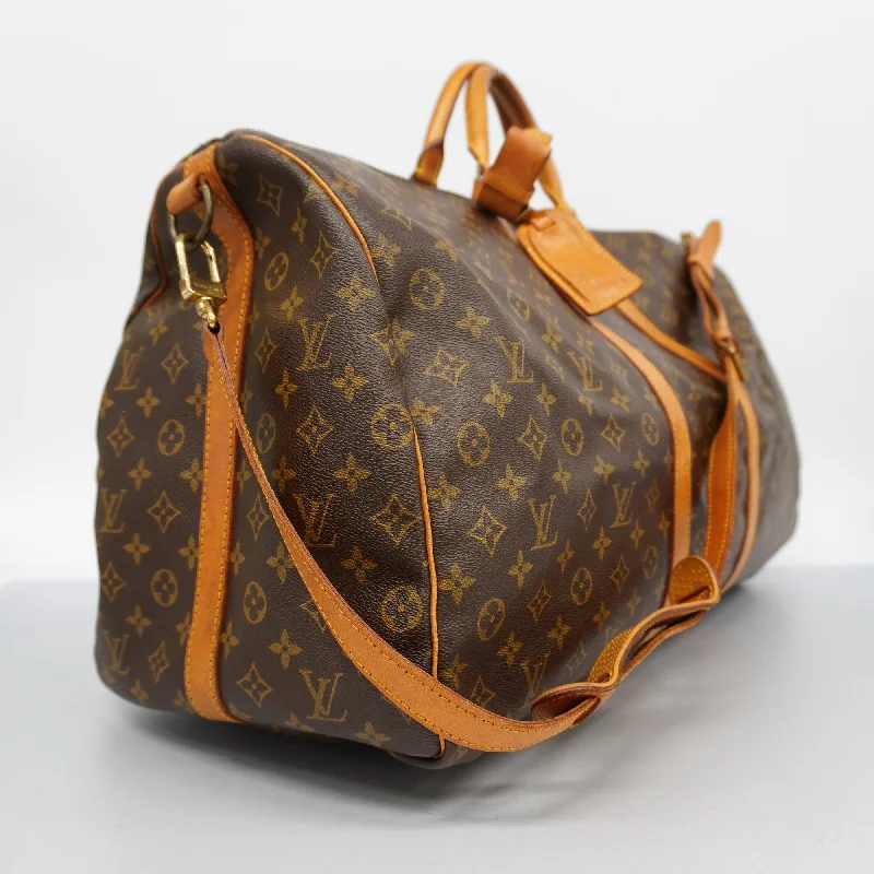 LV Monogram Canvas Bag -Louis VuittonAuth  Monogram Keepall Bandouliere 60 M41412