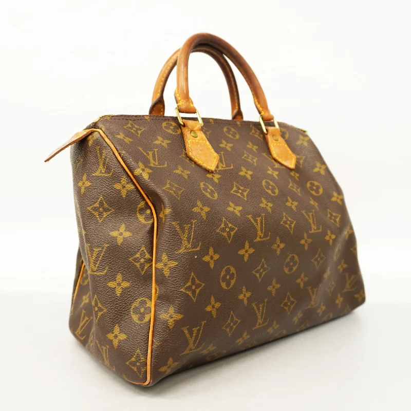 LV Glossy Finish Bag -Louis VuittonAuth  Monogram Speedy 30 M41108 Women's Handbag