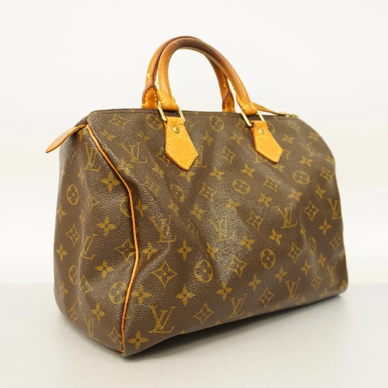 LV Matte Finish Bag -Louis VuittonAuth  Monogram Speedy 30 M41108 Women's Handbag