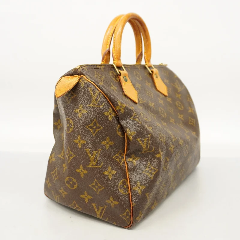 LV Zip-Around Bag -Louis VuittonAuth  Monogram Speedy 30 M41108 Women's Handbag