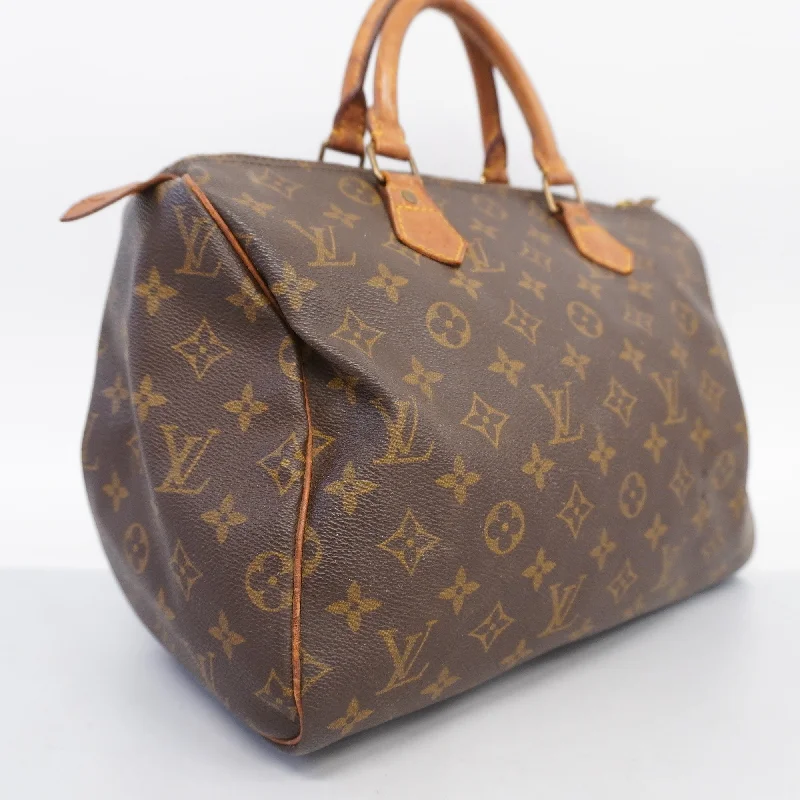 LV Magnetic Closure Bag -Louis VuittonAuth  Monogram Speedy 30 M41108 Women's Handbag