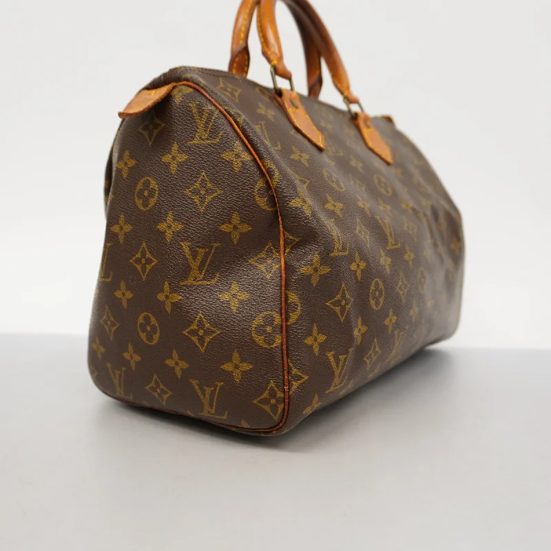 LV Snap Button Bag -Louis VuittonAuth  Monogram Speedy 30 M41108 Women's Handbag