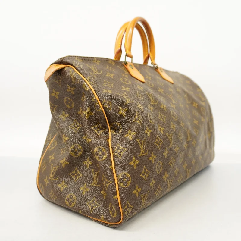 LV Patchwork Bag -Louis VuittonAuth  Monogram Speedy 40 M41106 Women's Handbag